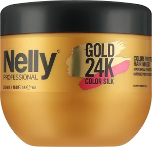 Nelly Professional Маска для волос "Colour Protector" Gold 24K Mask