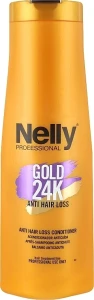 Nelly Professional Кондиционер для волос "Anti Hair Loss" Gold 24K Conditioner