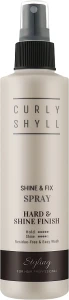 Curly Shyll Фиксирующий спрей для волос Shine & Fix Spray