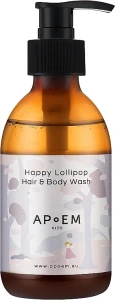 Apoem Гель для душа Happy Hair & Body Wash 2-in-1 Shampoo & Shower Gel