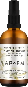Apoem Ароматний зволожувальний засіб для обличчя й тіла Restore Rose & Mary Moisturizer