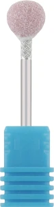 Nail Drill Фреза корундова "Кулька", діаметр 8.0 мм, 45-15, рожева