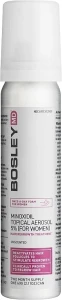 Bosley Пена с миноксидилом 5% для восстановления роста волос у женщин, курс 2 месяца Minoxidil Topical Aerosol
