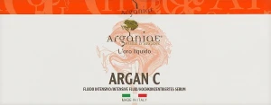 Arganiae Інтенсивний флюїд для обличчя та шиї Argan C