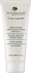 Arganiae Живильний зволожувальний крем для масажу Huile D'Abgane Organic Argan Oil Euderm Cream
