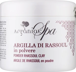 Arganiae Глина для обличчя та волосся Spa Rhassoul Clay Powder