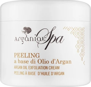 Arganiae Крем-пілінг з мікросферами для обличчя й тіла з аргановою олією Spa Argan Oil Exfoliation Cream