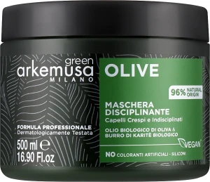 Arkemusa Green Маска для неслухняного волосся з оливою Olive Hair Mask