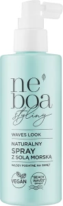 Neboa Спрей для выпрямления и укладки вьющихся волос Waves Look Curl Extracting Spray