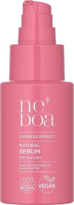 Neboa Натуральна сироватка для кінчиків волосся "Експрес-ефект": регенерація, живлення та згладження Express Effect Natural Serum for Hair Ends