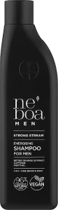 Neboa Энергетический шампунь для мужчин 3 в 1 Men Strong Stream Energising Shampoo