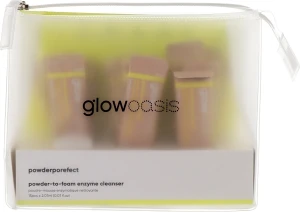 Glowoasis Энзимная пудра для умывания лица Powderporefect Powder-to-Foam Enzyme Cleanser Mini Set