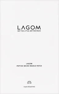 Lagom Розгладжувальні патчі для повік з мікроголками Peptide Micro Needle Eye Patch