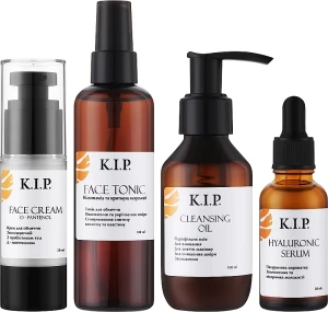 K.I.P. Набір Set (serum/30ml + cr/30ml + tonic/100ml + oil/100ml)