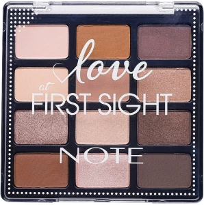 Note Love At First Sight Eyeshadow Palette Палетка теней