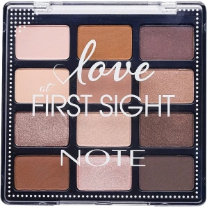 Note Палетка тіней Love At First Sight Eyeshadow Palette