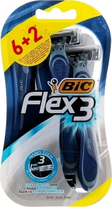 BIC Чоловічий станок "Flex 3", 8 шт. Flex 3