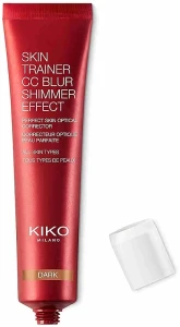 Kiko Milano Skin Trainer CC Blur Shimmer Effect Крем-коректор для обличчя з сяйним фінішем