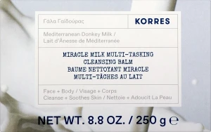 Korres Мило з ослячим молоком Mediterranean Donkey Milk Miracle Milk Multi-Tasking Cleansing Balm
