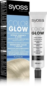 Тонувальний бальзам для волосся без аміака - SYOSS Color Glow, Platinum