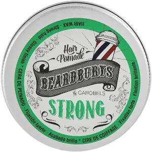 Beardburys Помада для волос сильной фиксации Strong Wax