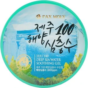 Pax Moly Глибоко зволожувальний гель на основі морської води 100 % Jeju Deep Sea Water Soothing Gel