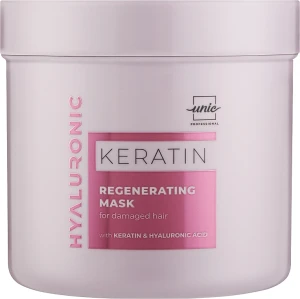 Unic Восстанавливающая маска для ломких и поврежденных волос Hyaluronic Keratin Regenerating Mask