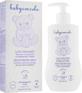 Babycoccole Ніжне зволожувальне молочко для немовлят