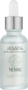 Feel Free Відлущувальна сироватка на основі молочної та гіалуронової кислоти The Range Lactic Acid 5% + Hyaluronic Acid Serum