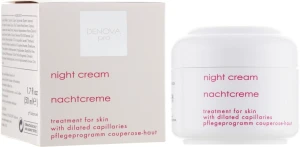 Denova Pro Ночной крем для кожи склонной к куперозу Cream