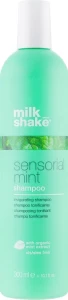 Підбадьорливий шампунь для волосся - Milk Shake Sensorial Mint Shampoo, 300 мл