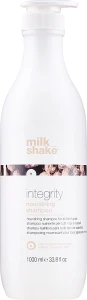 Живильний шампунь для всіх типів волосся - Milk Shake Integrity Nourishing Shampoo, 1000 мл