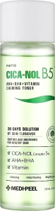 Відновлюючий тонік проти запалень - Medi peel Phyto CICA-Nol B5 AHA BHA Vitamin Calming Toner, 150 мл