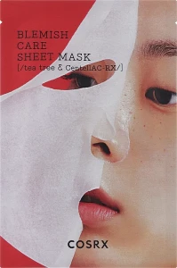 Тканевая маска для проблемной кожи - CosRX AC Collection Blemish Care Sheet Mask, 1 шт