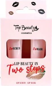 Бальзам для губ - Top Beauty Lip Beauty In Two Steps, 10 г, 2 шт