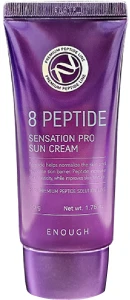 Солнцезащитный крем с пептидами - Enough 8 Peptide Sensation Pro Sun Cream, 50 мл