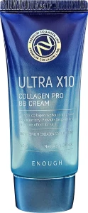 BB крем с коллагеном - Enough Ultra X10 Collagen Pro BB Cream, 50 мл