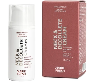 Marie Fresh Cosmetics Крем з ефектом ліфтингу для шиї та зони декольте Neck & Decollete Cream