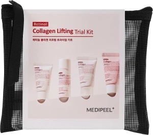 Набір мініатюр засобів з ретинолом та колагеном - Medi peel Retinol Collagen Lifting Trial Kit, 5 продуктів