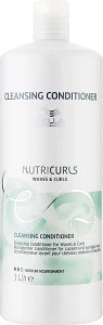 Кондиционер для вьющихся волос - WELLA Nutricurls Cleansing Conditioner for Waves and Curls, 1000 мл