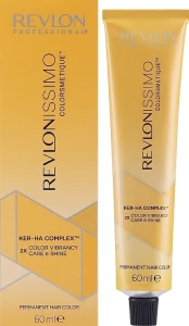 Фарба для волосся - Revlon Revlonissimo Colorsmetique Ker-Ha Complex, 66.40