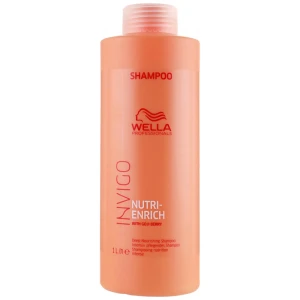 Шампунь з ягодами годжі, живильний - WELLA Invigo Nutri-Enrich Deep Nourishing Shampoo, 1000 мл