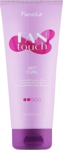 Крем для локонів - Fanola Fan Touch Get Curl Definition Curl Cream, 200 мл