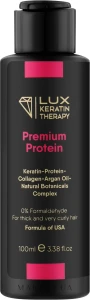 Засіб для випрямлення волосся - Lux Keratin Therapy Premium Protein, 100 мл