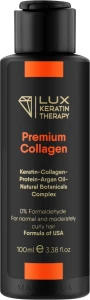 Засіб для випрямлення волосся - Lux Keratin Therapy Premium Collagen, 100 мл