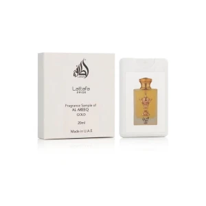 Парфюмированная вода унисекс - Lattafa Perfumes Pride Al Areeq Gold, пробник, 20 мл