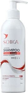 Шампунь тонізуючий "Глибоке очищення" з комплексом АНА кислот та яблучним оцтом - Soika Hair Shampoo, 300 мл