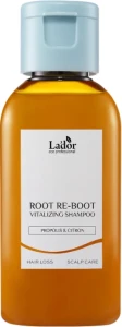 Шампунь против выпадения волос для сухой кожи головы с прополисом и цитроном - La'dor Root Re-Boot Vitalizing Shampoo Propolis & Citron, 50 мл