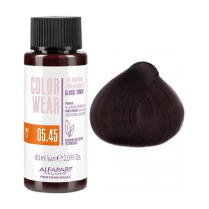 Тонирующая жидкая краска - Alfaparf Color Wear Gloss Toner, 05.45 - Light Light Brown, Copper Acaju