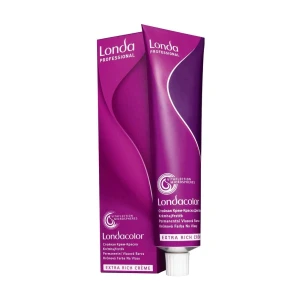 Стійка крем-фарба для волосся - Londa Professional Londacolor Permanent, 7/46 - блонд мідно-фіолетовий, 60 мл
